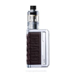 VOOPOO DRAG 3 TPP X Box Mod Kit Silver Coffee Brown 422V269 VOOPOO Coils Australia