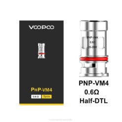 VOOPOO PNP Coils (5Pcs) PnP-VM4 422V598 VOOPOO Coils Australia