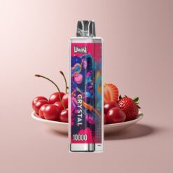 Uwin Crystal 10000 Strawberry Cranberry Cherry RGB Rechargeable