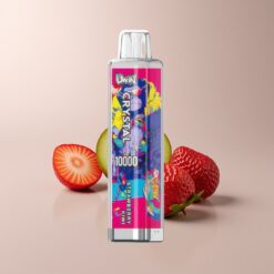 Uwin Crystal 10000 Strawberry Kiwi RGB Lights Rechargeable