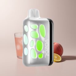 VOZOL RAVE 40000 Peach Raspberry Lemonade Vibrant Glow