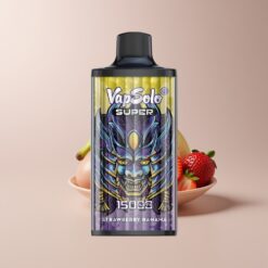 Vapsolo Super 15000 Strawberry Banana 850Mesh