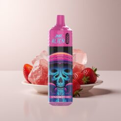 JNR Alien 10000 Strawberry Ice Mesh Coil