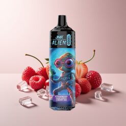 JNR Alien 10000 Strawberry Raspberry Cherry Ice RGB