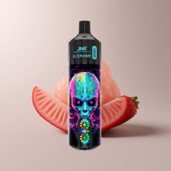 JNR Alien Max 18000 Strawberry Bubble Dual Mesh