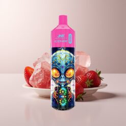 JNR Alien Max 18000 Strawberry Ice Dual Mesh