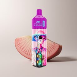 JNR Alien Max 18000 White Peach Razz Dual Mesh