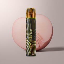 JNR Black&Golden 600+200 Love 419 Black 550mAh Disposable Vape