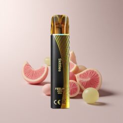 JNR Black&Golden 600+200 Skittles 550mAh Disposable Vape