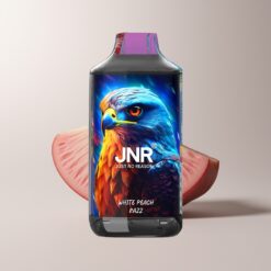 JNR Falcon 16000 White Peach Razz Dual Mesh 22ml