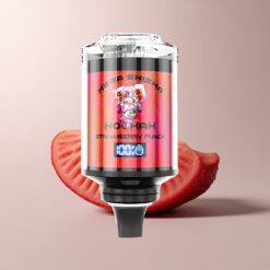 JNR Mega Shisha Hookah 100K Strawberry Punch 2200mAh Airflow