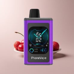 JNR PhoneVape 30000 Strawberry Raspberry Turbo Cherry
