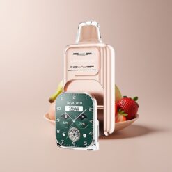 JNR VapeWatch 30000 Strawberry Banana Dual Mesh