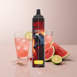 JNR Wolf Niplo 10000 Strawberry Watermelon Lemonade 20ml