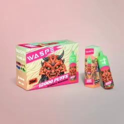 Wholesale WASPE 12000 Puffs Disposable Vape Sweden CE 18ml