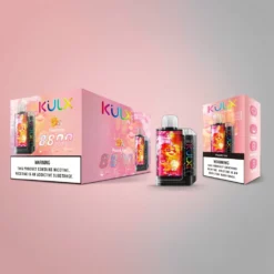 Kulx Bar 8800 Puffs 18ml Stainless Steel Disposable Vape Kit